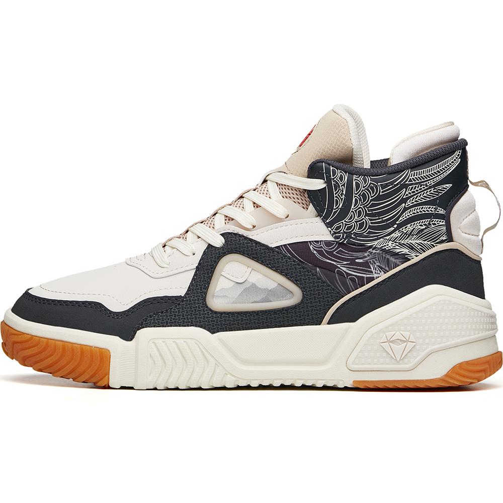 

Anta Life Collection Coverage Thermal Abrasion Resistant Breathable High top Skateboard Shoes Men s Beige Yellow Black 112148088-7 40