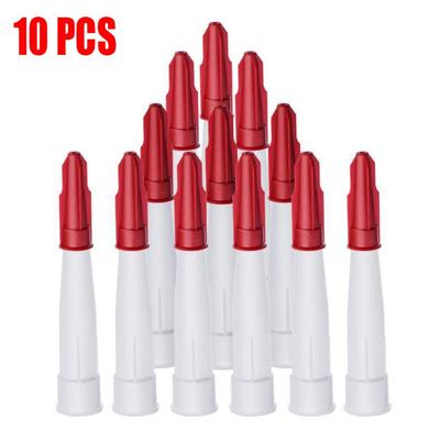 Silicone Tube Nozzle Cap Re-sealable Mastic Cartridge Spare Nozzles Screw Cover