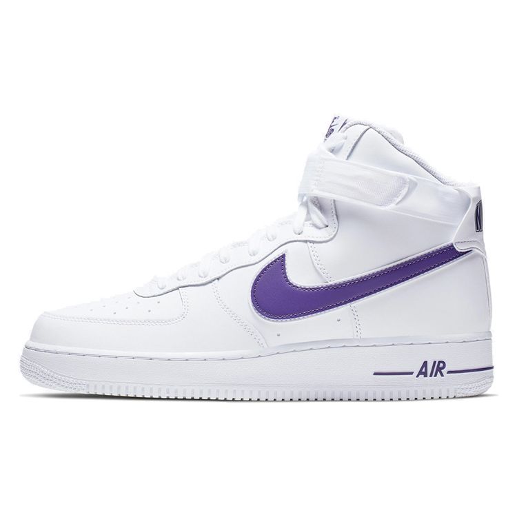 

Nike Air Force 1 High 07 Court Purple Мужские кроссовки Белый Белый-Кортеж-Фиолетовый AT4141-103 44