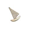 Fashion Delicate Pearl Sailboats Brooch For Women Men Temperament High-Grade Corsage Party Clothing Accessories Birthday Gifts