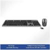 Clavier et Souris sans Fil - EWENT - Clavier Complet - 13 Touches Multimédia - Silencieux - 1600 DPI