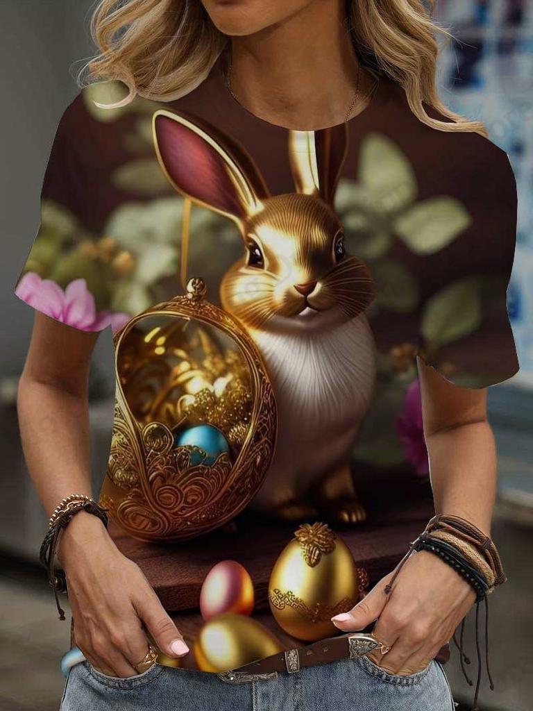Sea Beach Women T Shirt 3D Animal Flamingo Printed T-shirt Women Fashion Casual Oversized Short Sleeve T Shirt Vocation Tops Tee