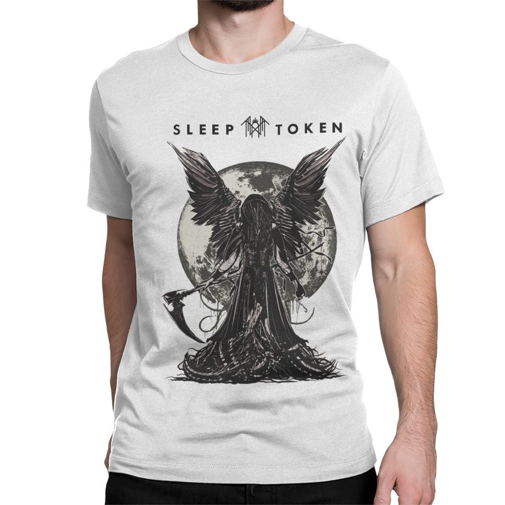 Amazing Worship the Black T-Shirts Men Women's Sleep Toke Round Collar 100% Cotton T Shirt Short Sleeve Tees Graphic Tops