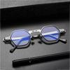 Foldable Hexagon Reading Glasses No Screw Anti-blue Light Women Men Readers