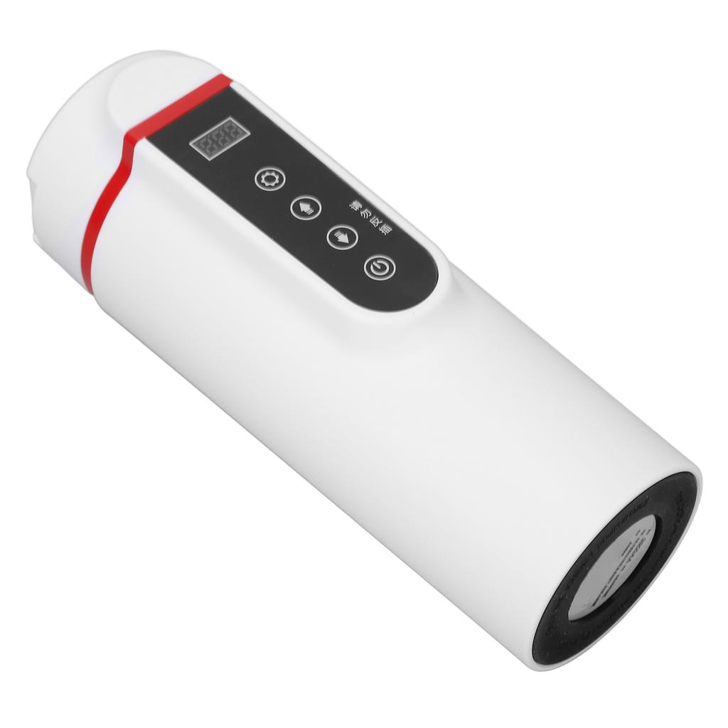 Electric Heated Bottle Temperature Control Stainless Steel Smart Heating Car Cup 500ml