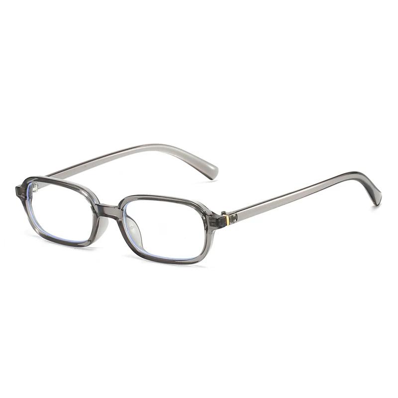  New Vintage Small Rectangle Sunglasses Women Shades UV400 Fashion Men Sun Glasses Clear Lens Frame