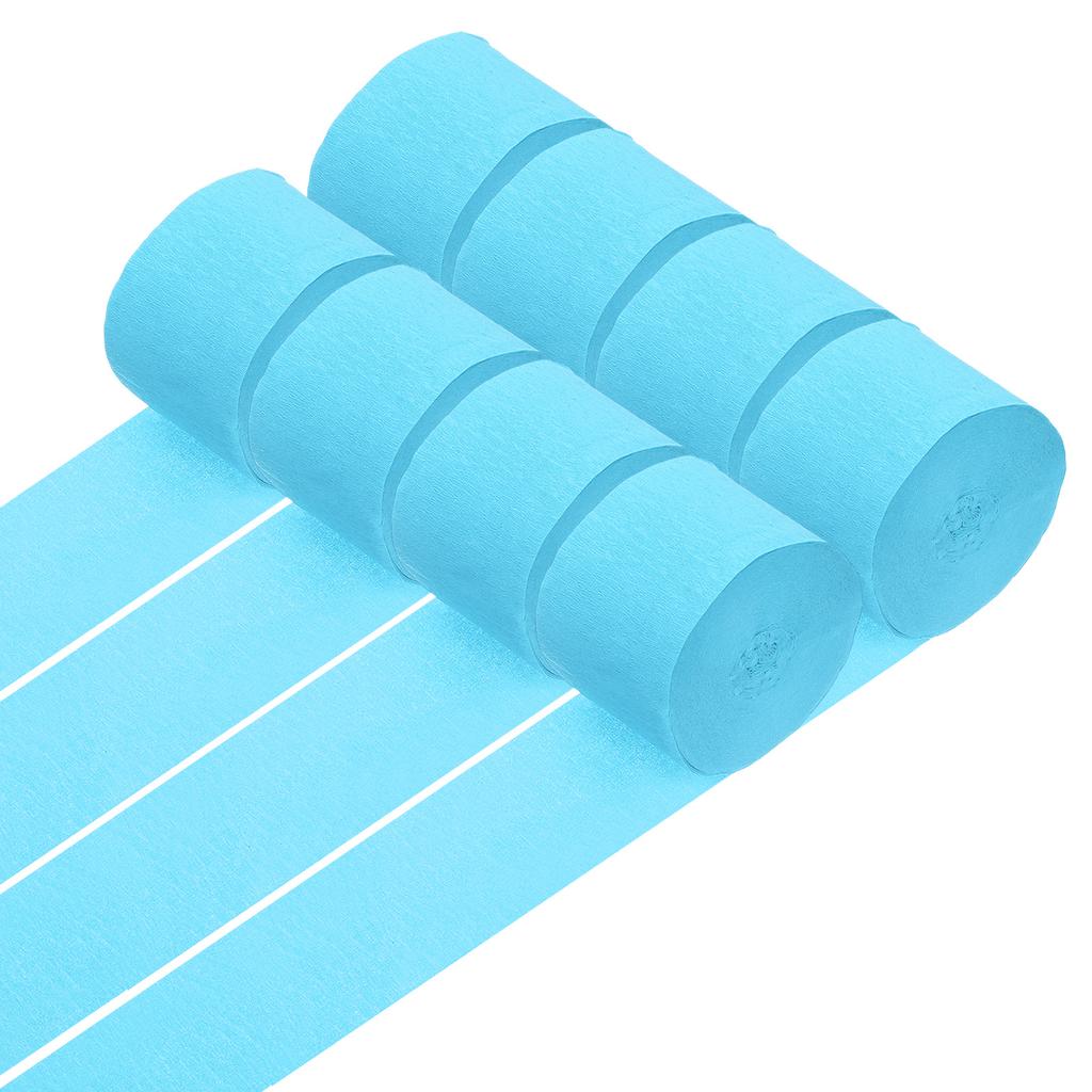 8 Rolls Crepe Paper Streamers 656ft Rainbow Streamers for Party Decorations Wedding Ceremony Birthday Indoor Decorations