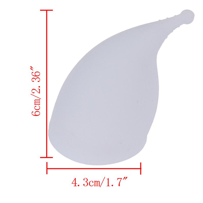Reusable Medical Silicone Soft Menstrual Women Period Cup Size Small Large Pads