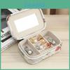 Modern Minimalist Jewelry Box With Mirror For Travel And Gift
