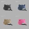 Cute Cat Ear Hat Unisex Cotton Sun Protection Cap With No Brim For Summer And Spring