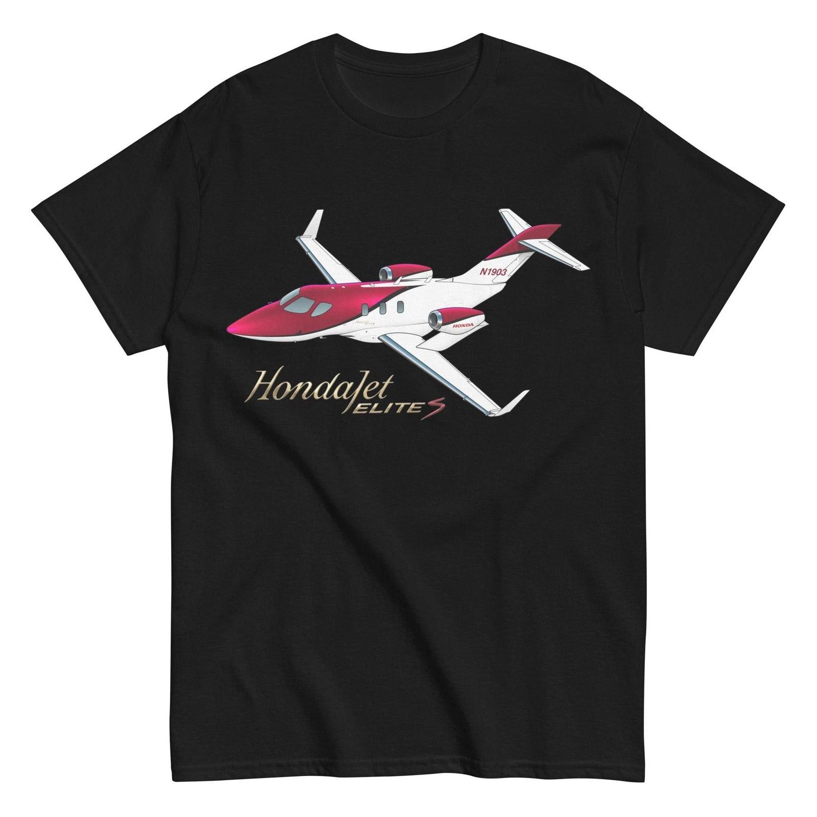 

HondaJet Elite S Custom Airplane T-Shirt - Add Your N# L