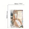 100 Pieces/set Retro Aesthetic Material Paper Scrapbook Set Planner Craft Diary Photo Album Compilation Miscellaneous Items Journal Supplies
