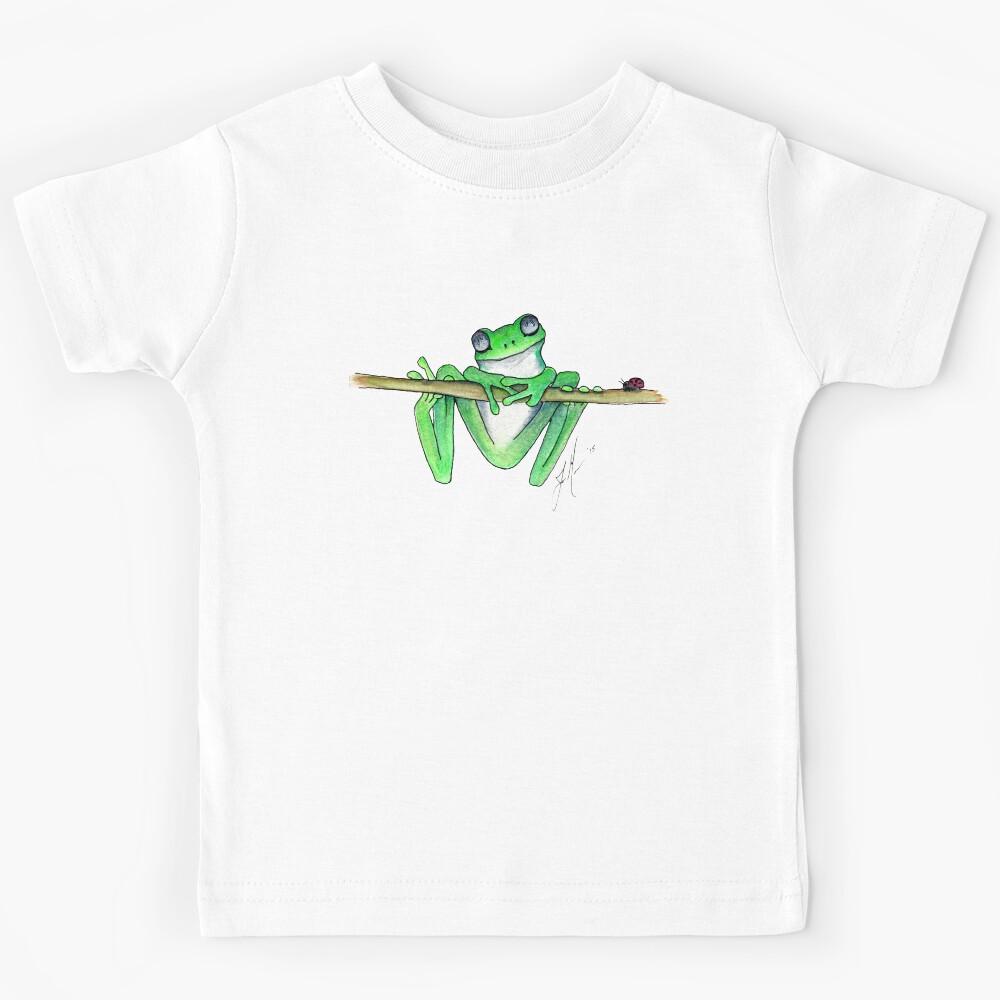 Feelin  Froggie:  Hangin  Out  Kids T-Shirt 170