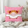 Süßer Cartoon CCocochan Kissenbezug Schlafzimmer Sofa Wohnzimmer Rückenlehne Dekoration Quadratisches Kissen Nickerchenzeit