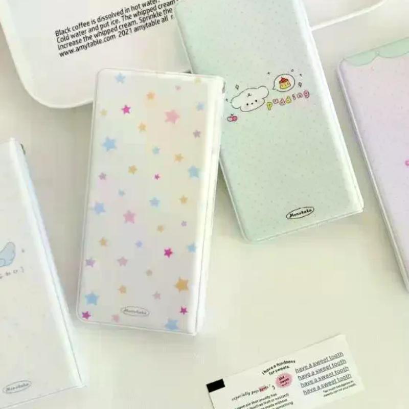 Cute Life 4 Cut Photo Collection Book Star Minimalist Sstyle Idol Photocard Storage Album 4 Grid Card Holder Note Holder