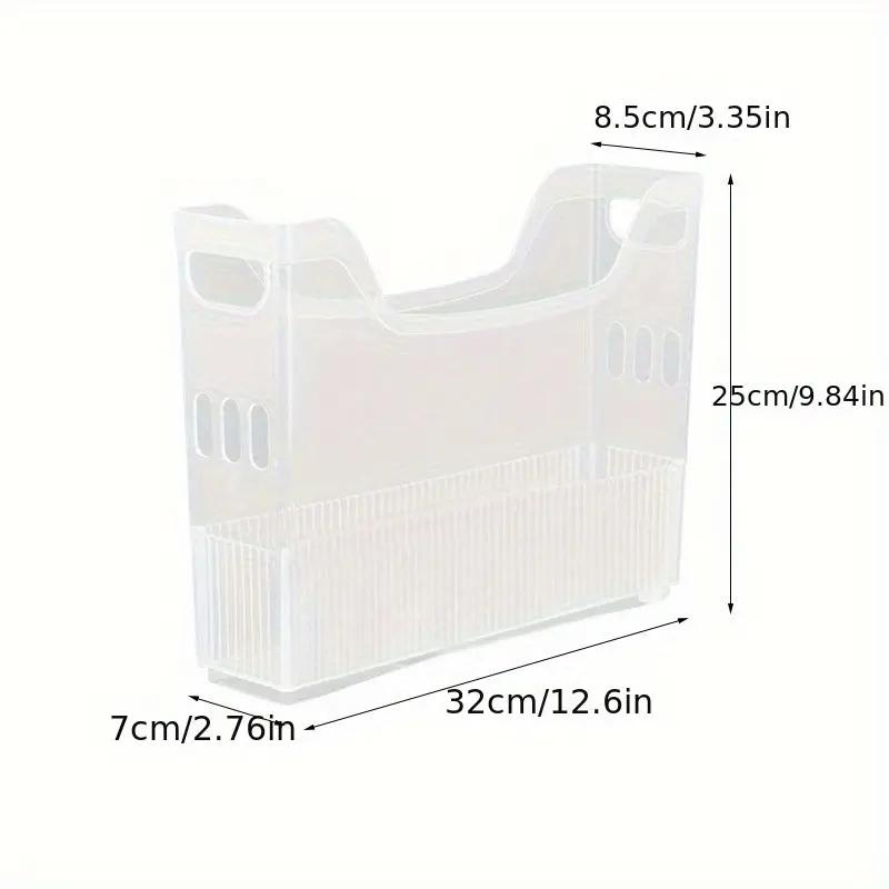 

Scrapbook Paper Storage With Wheels, Plastic Scrapbook Storage Bin for Holding, Saving Desk Organizer for Files