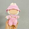 [Cloth Only] 17cm Doll Clothes Little Rabbit Overalls Set Adorable & Fashionable Doll Clothing Set Replacement