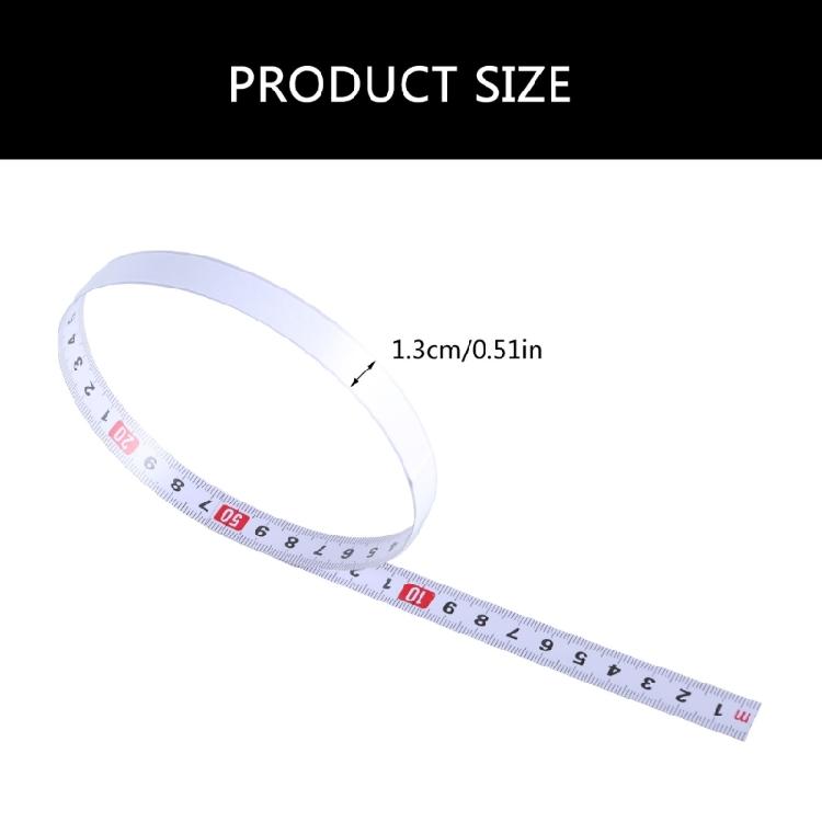 Metric Steel Miters Track Tape Measure Self Adhesive Scale Ruler Tape 0.5M-6M For Routers Woodworking Tool