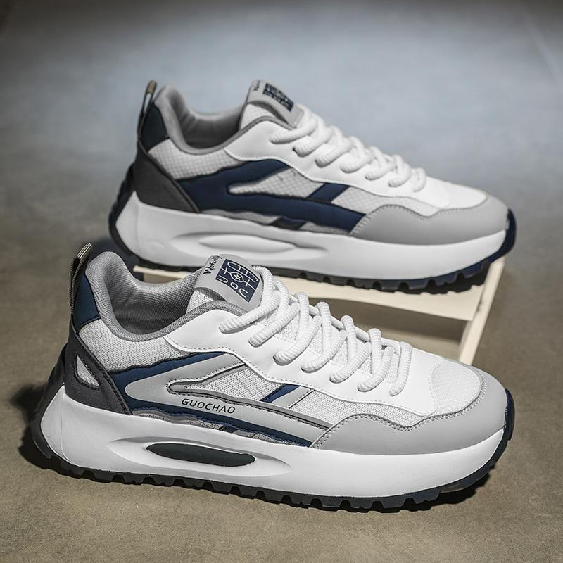 მამაკაცის მოდა შემთხვევითი დაბალი ტოპი სკეიტბორდის ფეხსაცმელი ბიჭების კომფორტული სპორტული ფეხსაცმელი მამრობითი სქესის სტუდენტები ტრენდული რბილი ძირი კლასიკური სუნთქვითი სპორტული დარბაზი არ მოცურების