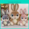 Plush Rabbit Carrot Toy Cartoon Stuffed Animal Doll Room Decoration Kids Gift