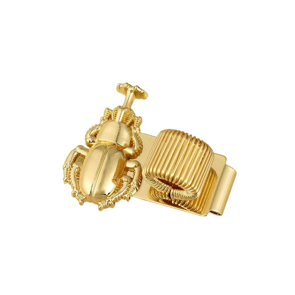Creative Butterfly Rhinoceros Beetle Pen Clip Vintage Notebook Pen Holder Notebook Accessory