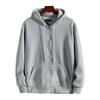Sudaderas con Cremallera Otoño Primavera Manga Larga con Capucha para Hombre Moda Casual Atuendo Masculino Ropa Deportiva Holgada