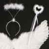 Angel Wing Costume Cosplay, Child Dress up, Fairy Headband, for Halloween
