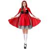 Cosplay year new parent-child girl Halloween cos Little Red Riding Hood dress cape suit party cosplay costume