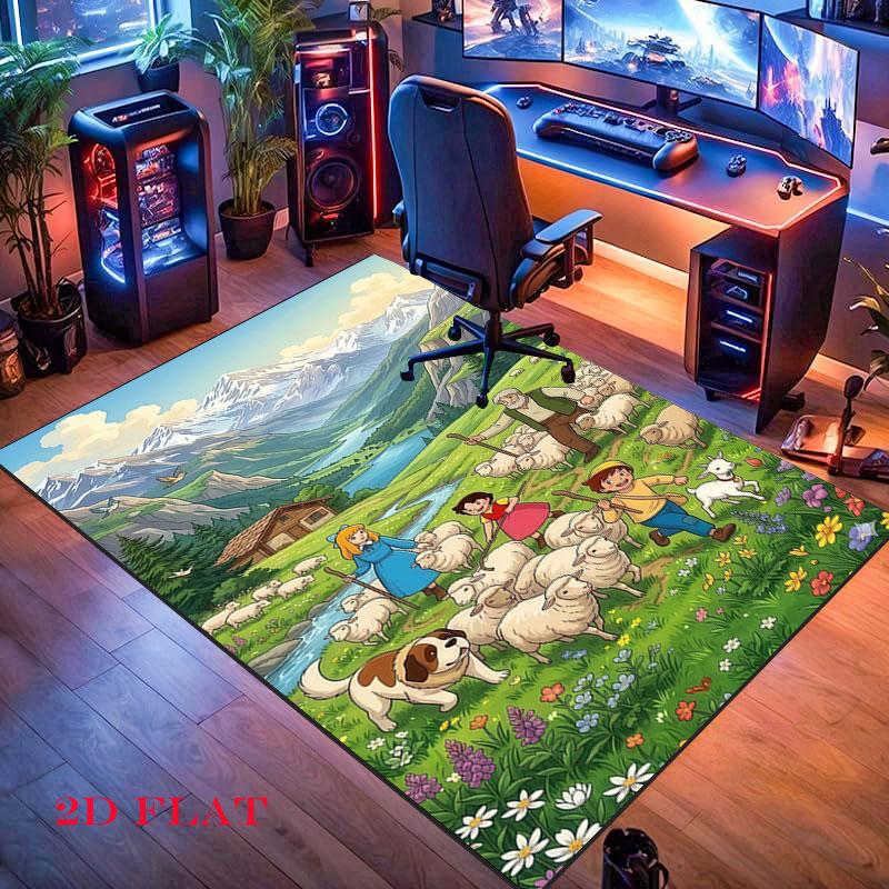Heidi Carpet Rug for Living Room Bedroom Home Sofa Decoration,Kids play Nonslip Floor Mat
