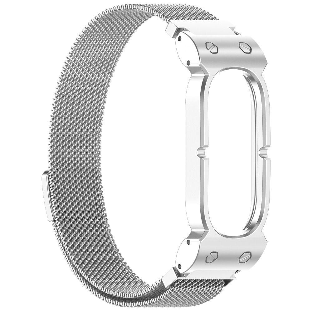 Kovový řemínek z nerezové oceli s magnetickým zapínáním pro chytré hodinky Google Fitbit Air