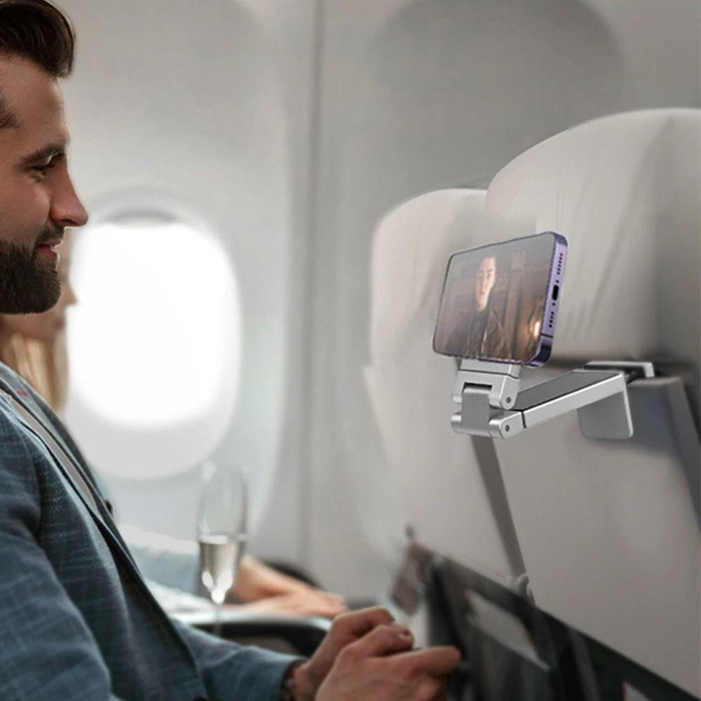 Adjustable Gripping Phone Holders 360° Rotation Hook Mount Stands New Magnetic Phone Holder