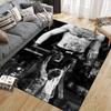 Conor Printed Carpet, Home Sofa Decoration for Living Room & Bedroom, Non‑Slip Play Flannel Floor Mat for Game Room