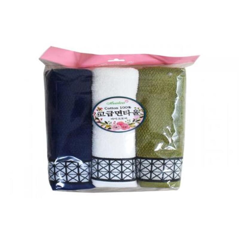 

High-absorbency washcloth 3-piece [WD24720]