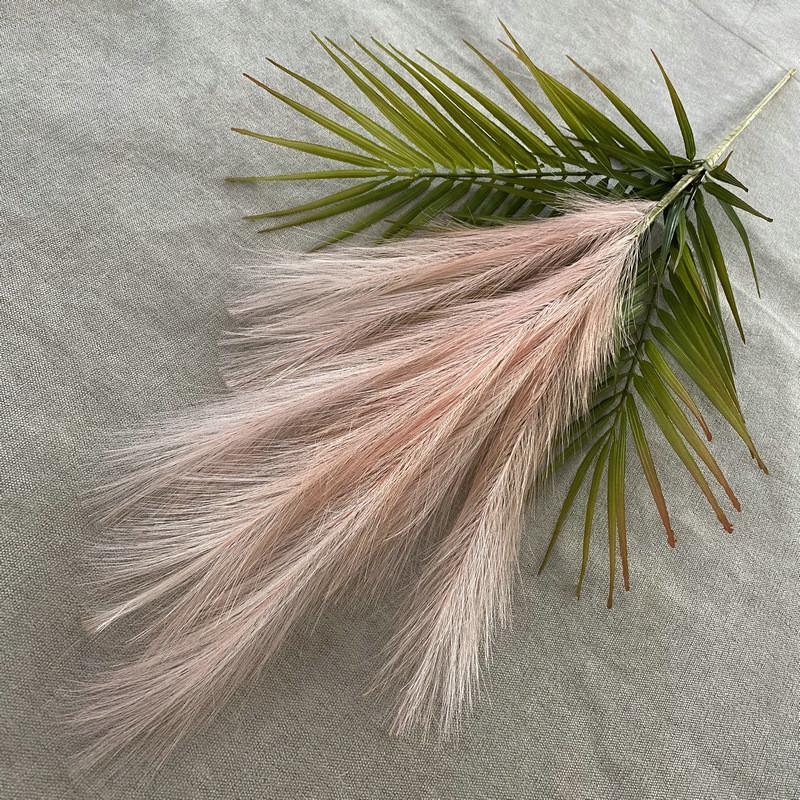 Nordic Reed Style Simulation Flowers Scandinavian Style For Interior Wall Decor