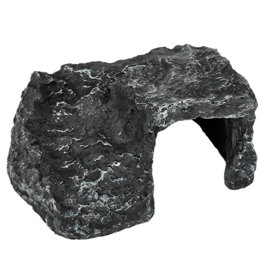 Terrariums Basking Platform Fishtanks Shelter Cave for Reptiles Terrapin Aquariums Landscape Decoration for Home Office