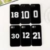 for Apple iPhone 17 16 14 15 Plus Pro Max 16E ProMax + 15Plus 15+ 16+ Phone Case Lucky Number Football Basketball No 23 24 7 5