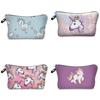 Adorable Unicorn Make Up Bag Emoji Cosmetic Travel Case Ideal For Girls And Ladies