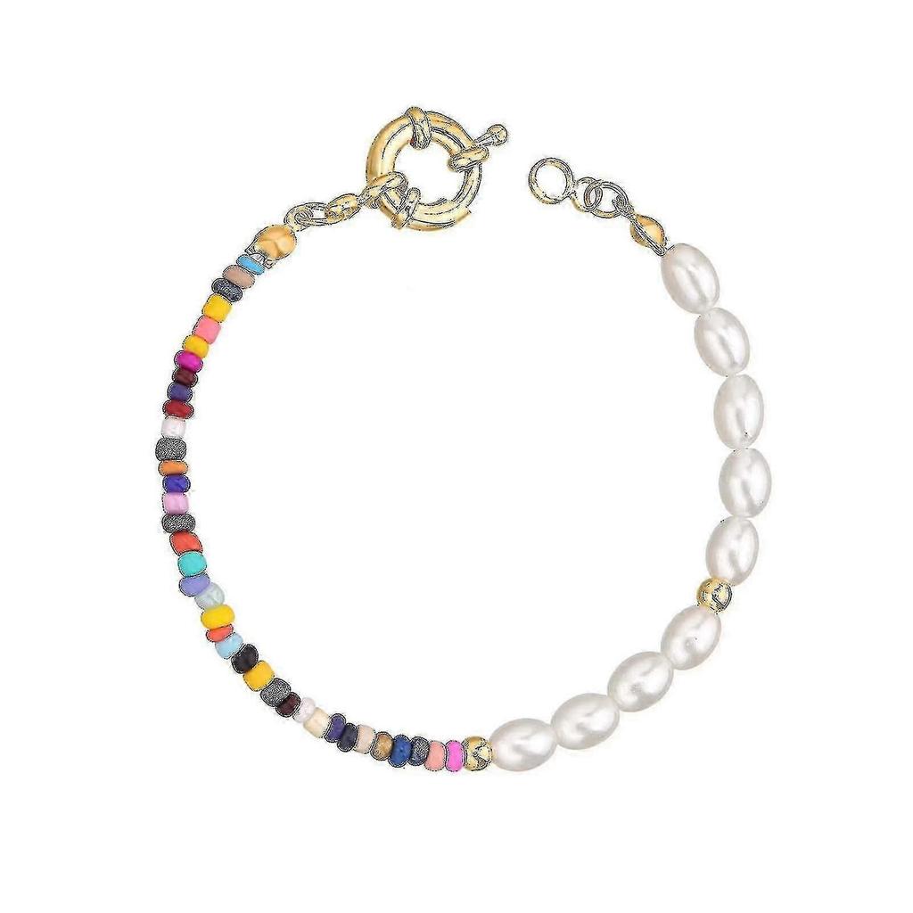 Fashion Rice Beads Pearl Line Bracelet Women Girls Personality Jewellery - CHUN