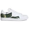 Adidas Originals Stan Smith Leather Casual Comfortable Slip Resistant Durable Low Top Sneakers Women Sneakers White Green B28012