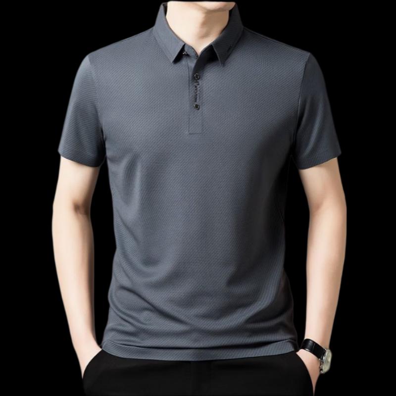 

Pierre Cardin Men s Ice Silk Business Polo Shirt 2XL