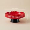 Plastic Cake Stand Detachable Pedestal Fruit Bowl Drain Hole Food Serving Dish Stackable Snack Dessert Plate Kitchen Tableware