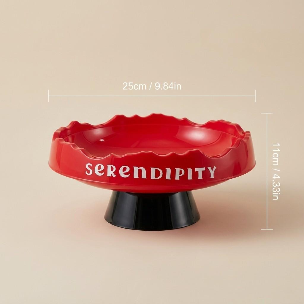 Plastic Cake Stand Detachable Pedestal Fruit Bowl Drain Hole Food Serving Dish Stackable Snack Dessert Plate Kitchen Tableware