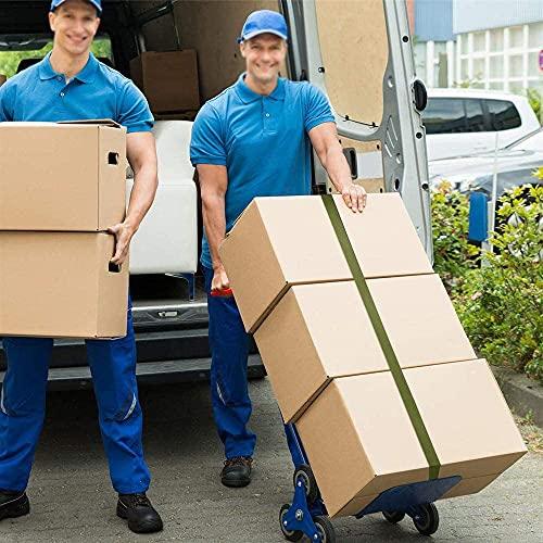 KOKITEA Ratchet-Type Cargo Tie-Down Straps, 6m Long, 800kg Breaking Load, Set of 4, Fastening and Securement, Multi-Purpose, Moving and Transport Lash