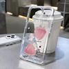 Cute Animals And Strawberry Clear Cases For IPhone 16 15 14 13 12 11 17 Pro Max Air 15 Plus Shockproof Silicone Soft Cover Cases