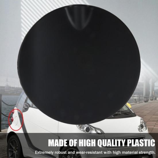 New Fuel Door Filler Gas Lid Cover Black for Smart Fortwo 2007-2015