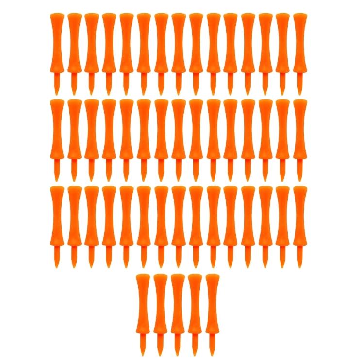 Golf-Tees, 6-Colors Each of 50pcs, Assorted Size 70mm/57mm/51mm/45mm/38mm/32mm