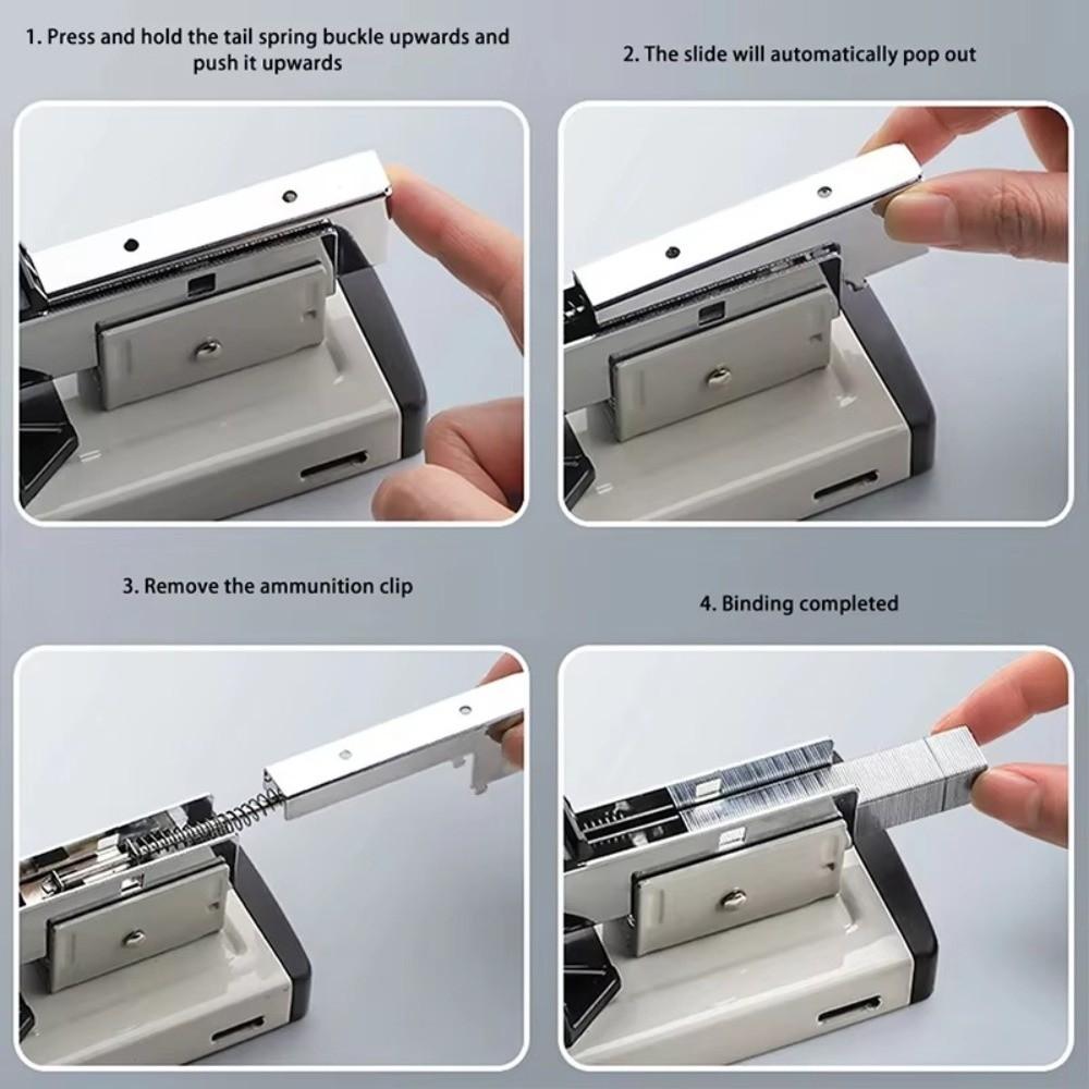 Capsator de Mare Capacitate Până la 210 Pagini Capsator Multifuncțional de Birou Școală