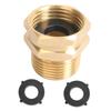 Garden Hose Adapter 3/4" Ght Female to 3/4" NPT Male High Performance Replacement Accessory