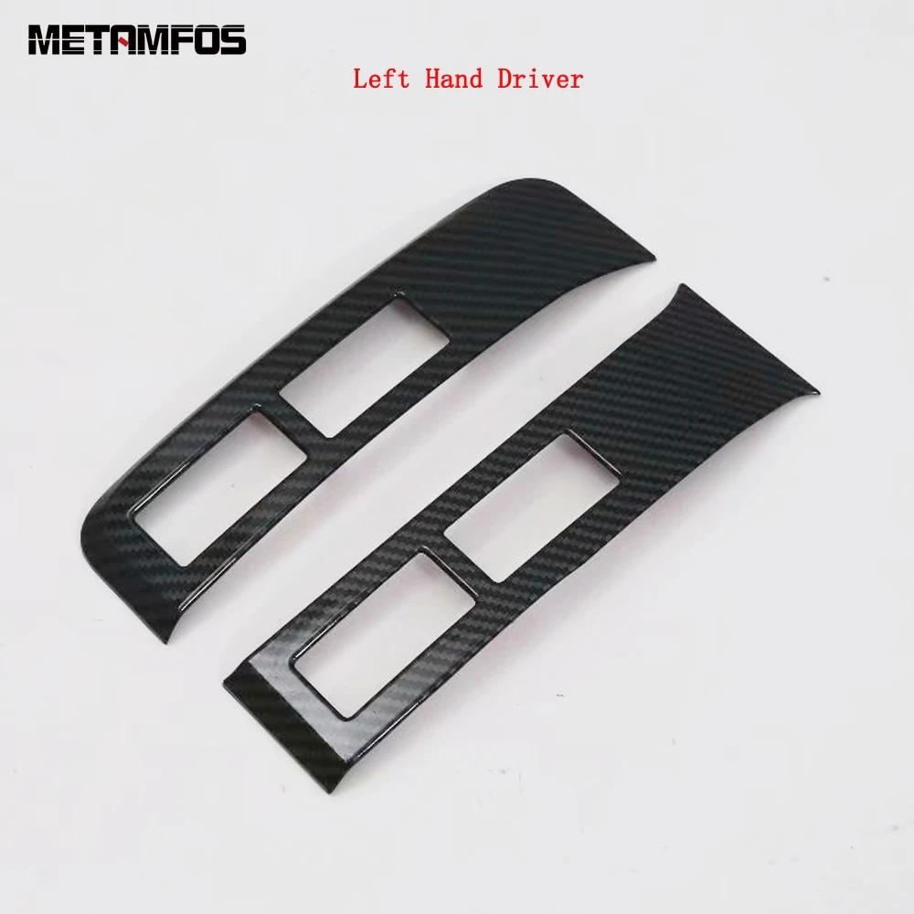 For Toyota Hiace Granvia Commuter - 2024 Carbon Fiber Trument Dash Board Frame Cover Trim Bezel Interior Accessories