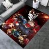 Persona 5 Carpet Rug for Living Room Bedroom Home Sofa Decoration,Kids Play Non-slip Floor Mat